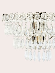 Laura Ashley Chrome Enid Wall Light - Image 4 of 6