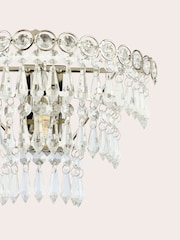 Laura Ashley Chrome Enid Wall Light - Image 5 of 6