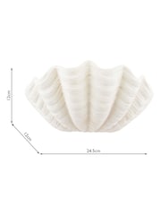 Laura Ashley Ivory Shell Wall Light - Image 6 of 6
