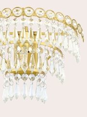 Laura Ashley Brass Enid Wall Light - Image 5 of 6