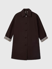 Whistlesチェック裏地入りコットンカーコート - 画像 5 / 5