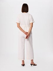 Whistles White Button Down Jumpsuit - Image 2 of 5