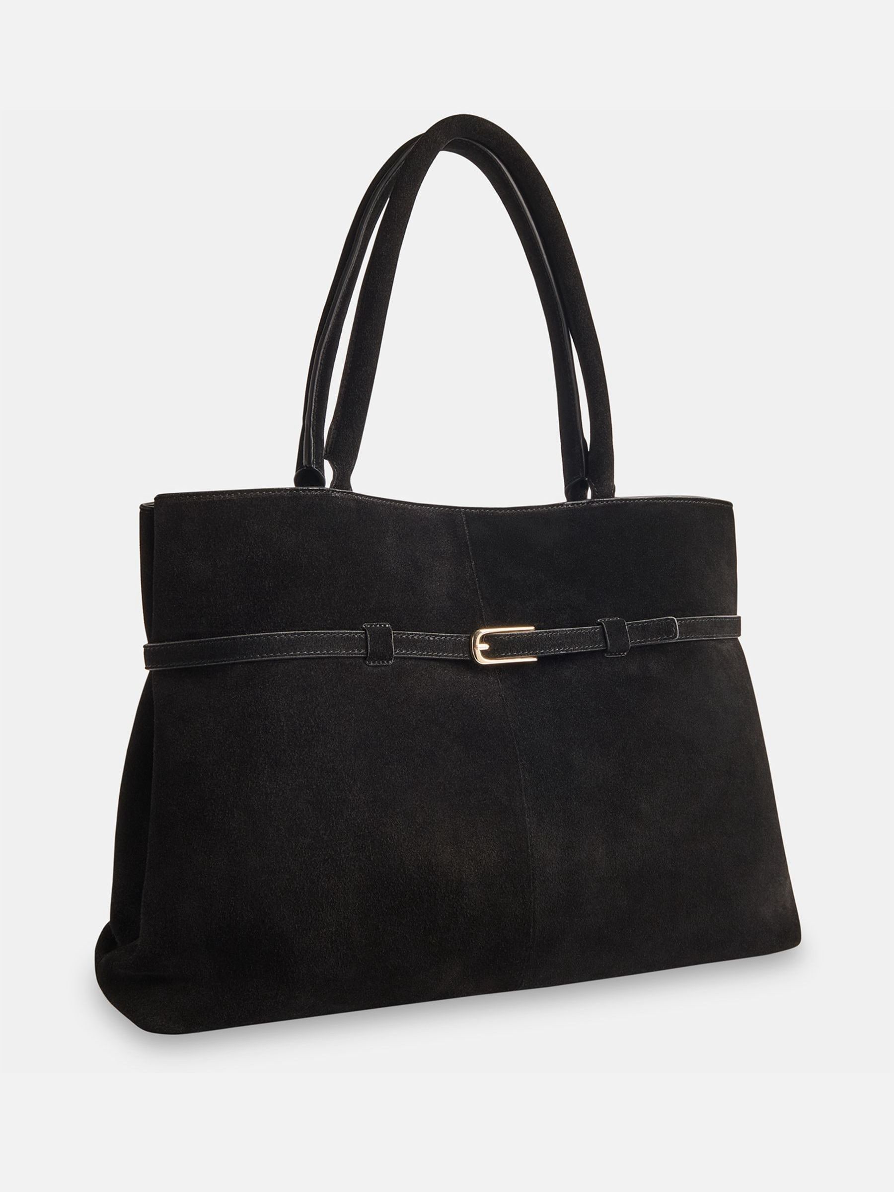 Buy Whistles Black Noelle Clasp Detail Tote Bag from Next USA