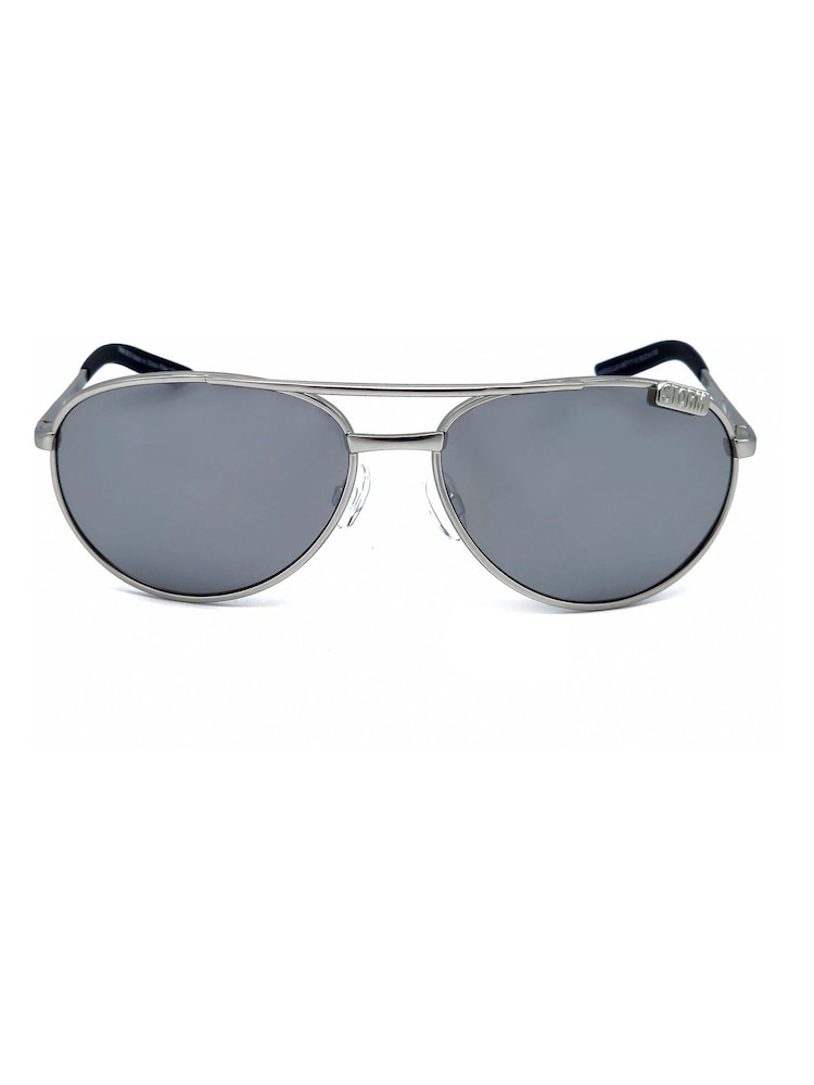 Storm Silver Patroclus Teardrop Aviator Sunglasses - Image 1 of 2 Storm Silver Patroclus Teardrop Aviator Sunglasses - Image 1 of 2
