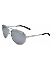 Storm Silver Patroclus Teardrop Aviator Sunglasses - Image 2 of 2