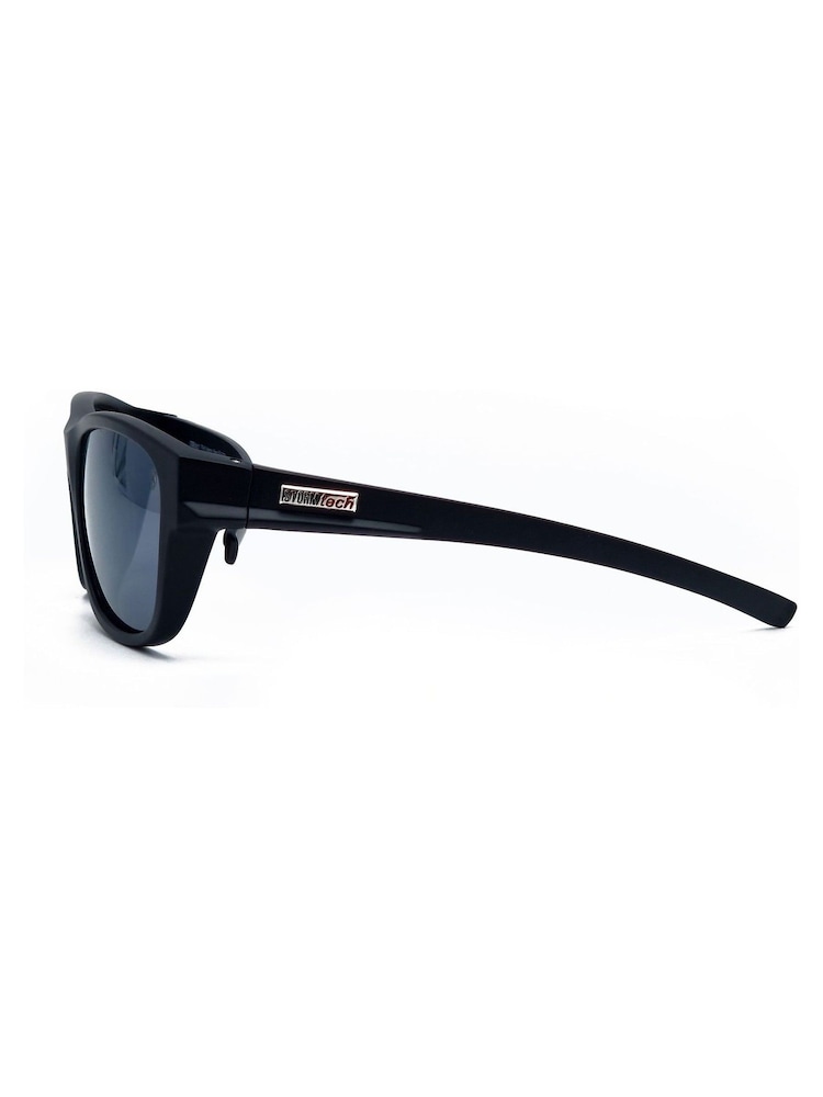 Storm Black Penthilus Polarised Wrap Sunglasses - Image 3 of 3 Storm Black Penthilus Polarised Wrap Sunglasses - Image 3 of 3