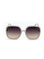 Storm Nude Storm Halaesus Nude Oversized Square Sunglasses - Image 1 of 2