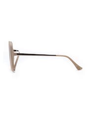 Storm Nude Storm Halaesus Nude Oversized Square Sunglasses - Image 2 of 2