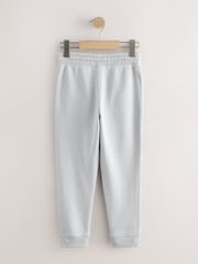 Grey/Black/Teal Slim Fit Joggers 3 Pack (3-16yrs) - Image 3 of 7