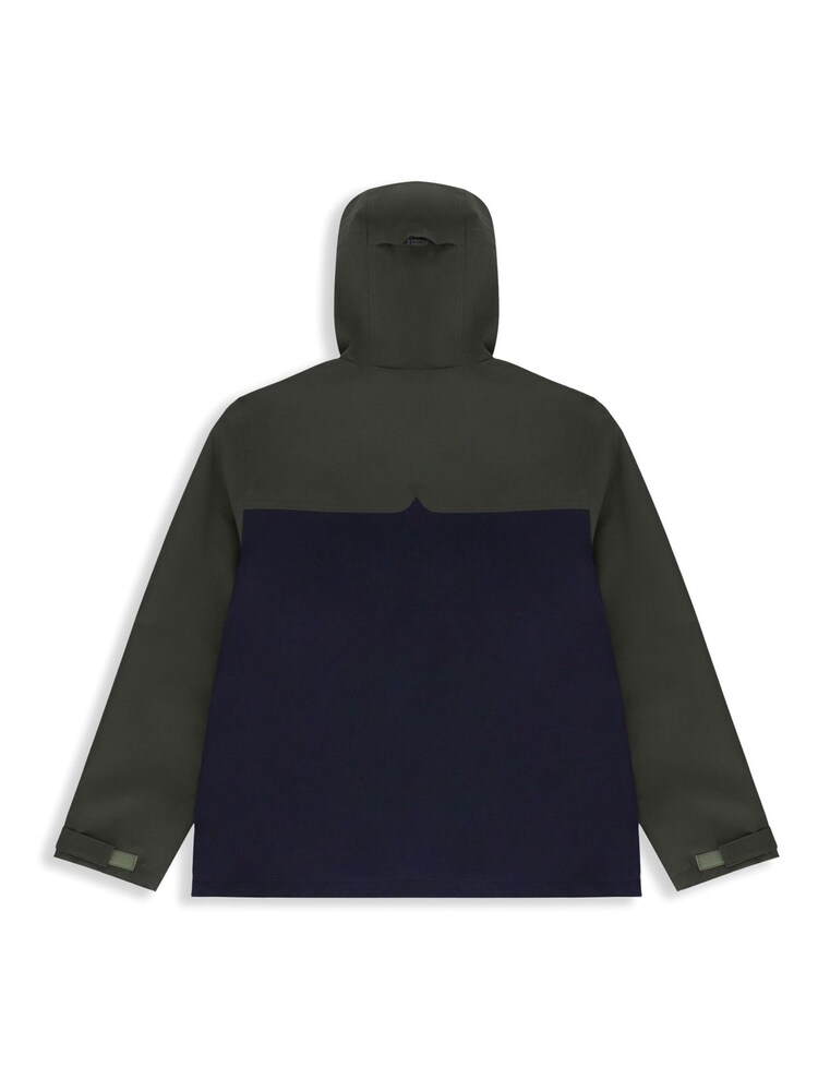 Hunter Green Block Waterproof Jacket - Image 4 of 4