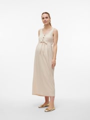 Mamalicious Maternity and Nursing Sleeveless Jersey Maxi Dress - Slika 2 od 7
