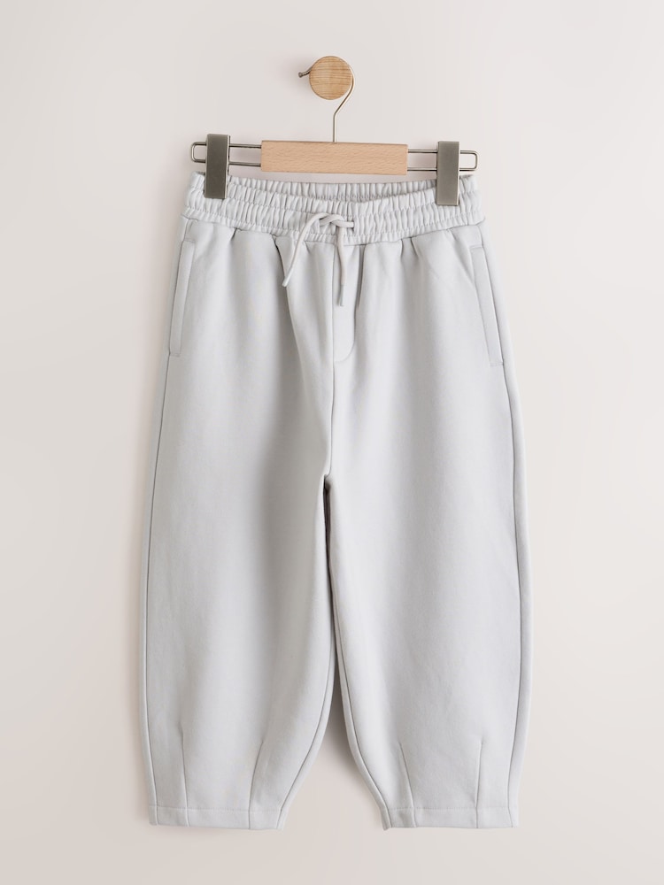 Grey Tapered Loose Joggers (3-16yrs) - Image 1 of 4 Grey Tapered Loose Joggers (3-16yrs) - Image 1 of 4