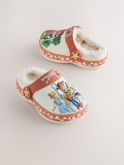 White Toy Story Cosy Lined Slipper Clogs - Image 1 of 5