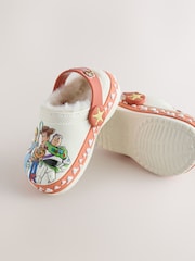 White Toy Story Cosy Lined Slipper Clogs - Image 3 of 5