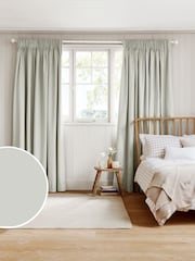 Sophie Allport Mint Uppingham Made to Measure Curtains - Image 1 of 9