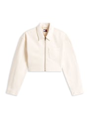 Tommy Jeans White Denim Jacket - Image 5 of 5