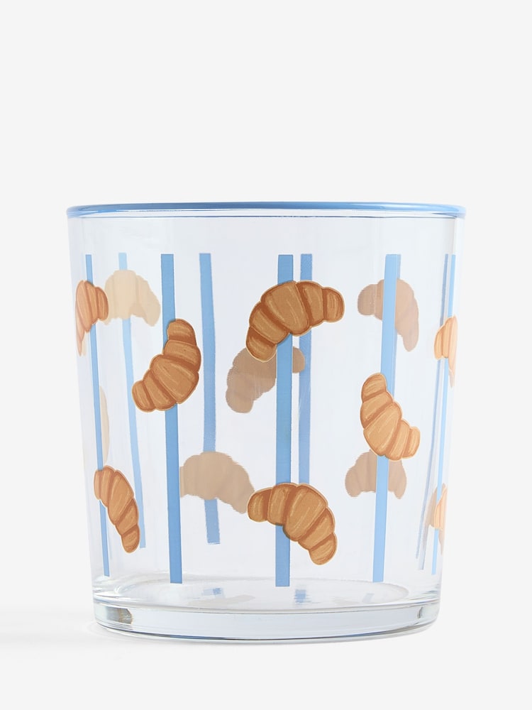 Set of 4 Claude the Croissant Club Tumbler Glasses - Imaginea 3 din 3 Set of 4 Claude the Croissant Club Tumbler Glasses - Imaginea 3 din 3