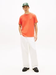 Tommy Jeans Red Short Sleeve T-Shirt - Image 2 of 5