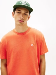 Tommy Jeans Red Short Sleeve T-Shirt - Image 4 of 5