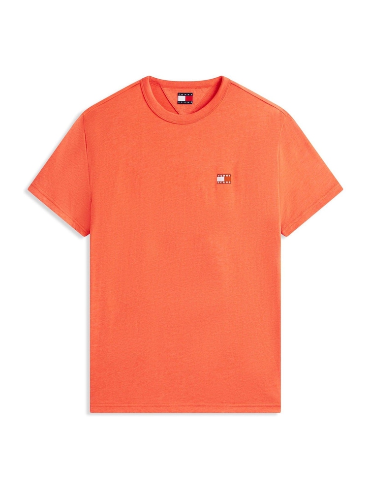 Tommy Jeans Red Short Sleeve T-Shirt - Image 5 of 5