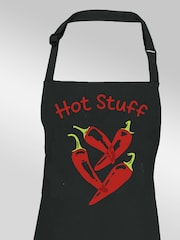 Brands In Black Valentine's Day Hot Stuff Apron - Image 2 of 2