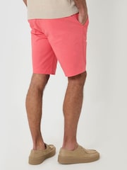 Threadbare Pink Belted Chino Shorts - Image 3 of 4