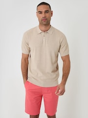 Threadbare Pink Belted Chino Shorts - Image 4 of 4