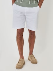 Bela - Threadbare Raztegljivo chino kratke hlače običajnega kroja s 3 žepi - Slika 1 iz 4