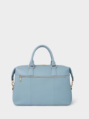 Osprey London Blue The Adaline Leather Weekender Bag - Image 2 of 6