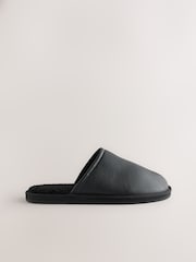 Black Mule Slippers - Image 3 of 6