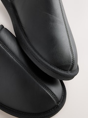 Black Mule Slippers - Image 4 of 6