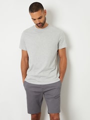 Threadbare Grey Belted Chino Shorts - Image 3 of 4