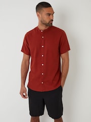 Threadbare Black Linen Blend Shorts - Image 4 of 4