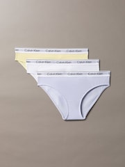 Calvin Klein White Bikini Brief 3 Pack - Image 1 of 1