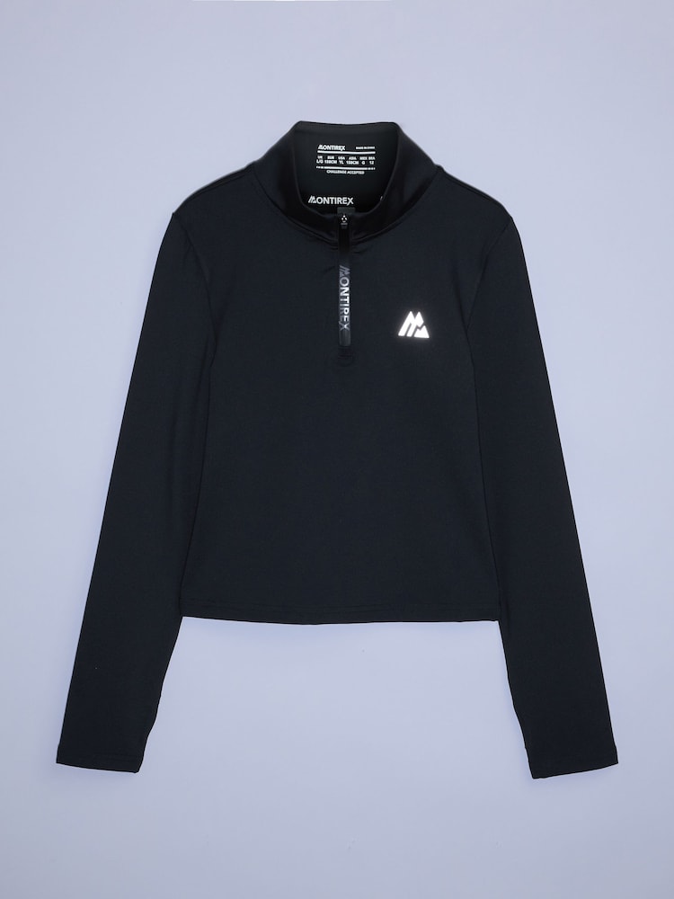 Montirex Black Icon 1/4 Zip Jacket - Image 2 of 5