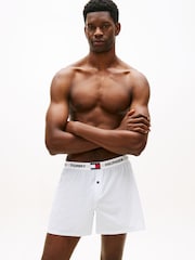 Tommy Hilfiger Blue Woven Boxers 3 Pack - Image 2 of 6