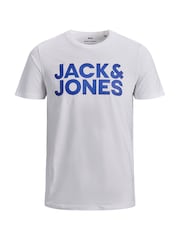 JACK & JONES Logo T-Shirts 3 Pack - תמונה 2 מתוך 7