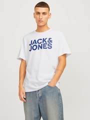 JACK & JONES Logo T-Shirts 3 Pack - תמונה 3 מתוך 7
