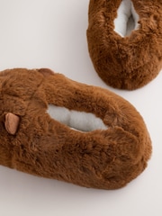 Brown 3D Capybara Slippers - Image 7 of 7
