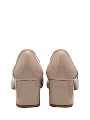 Ravel Nude Block Heel Court Shoes - Image 3 of 4