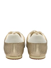 Ravel Gold Lace-Up Trainers - Image 3 of 4