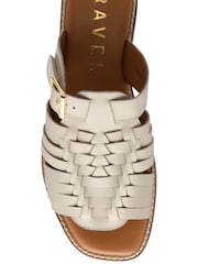 Ravel Natural Leather Mule Sandals - Image 4 of 4
