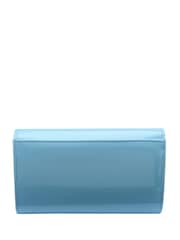 Ravel Blue Clutch Bag with Chain - Image 2 of 4