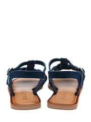 Ravel Blue Suede Open-Toe Sandals - Image 3 of 4