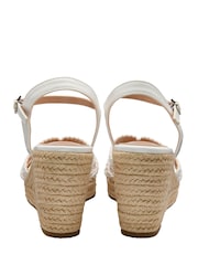 Ravel White Wedge Sandals - Image 3 of 4