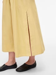 Платье-рубашка миди с короткими рукавами из поплина Rouge Edit - Изображение 5 7