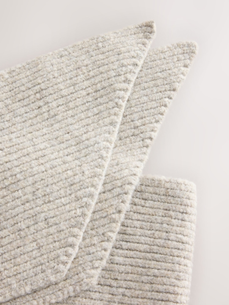 淡褐色 - Cosy Tapered Scarf (3-16yrs) - 圖片 3，共 3