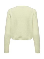 JDY Green Knitted Button Down Short Cardigan - Image 5 of 5