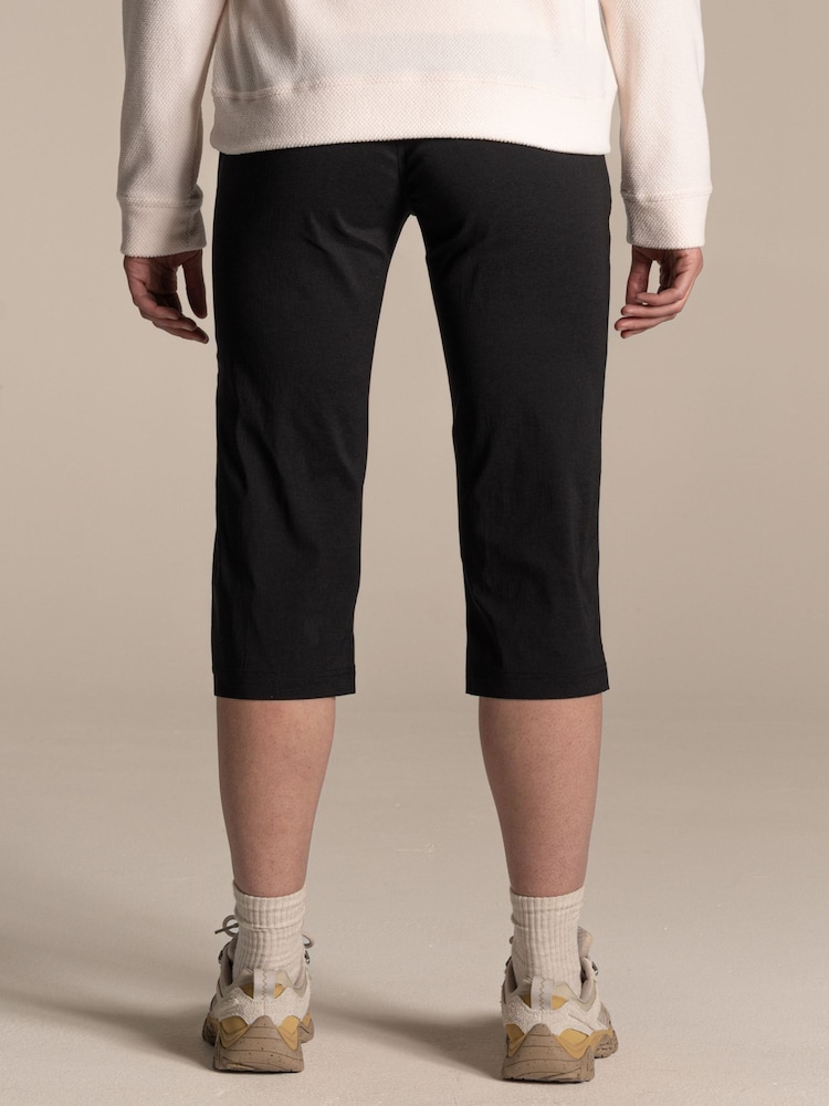 Craghoppers Black Kiwi Pro Cropped Trousers - Image 2 of 6