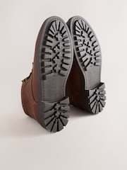 Brown Borg Lined Chukka Boots - Image 7 of 7
